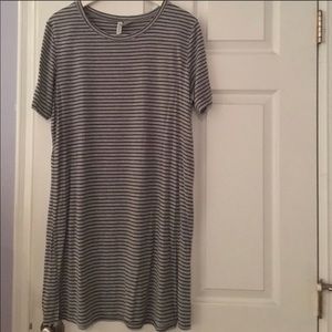 H&M stripped dress